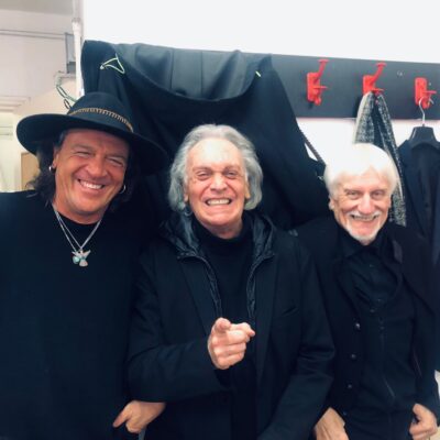 Antonio Onorato con Riccardo Fogli e Marino Alberti